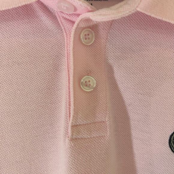 Disney Men’s Mickey Mouse Polo Shirt Pink Size Large - Picture 4 of 9